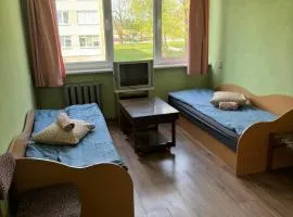 Chernobyl type rooms in a block flat house