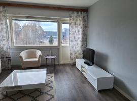 Down town apartment, hotell med parkering i Varkaus