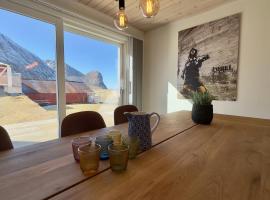 Villa Unstad - Surf Beach Lofoten, hotelli kohteessa Unnstad