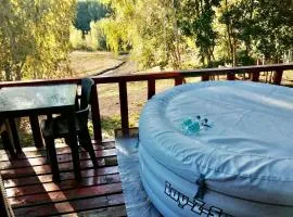 Cabaña Borde Río Jacuzzi