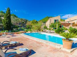 Sobreamunt - Villa With Private Pool In Esporles Free Wifi, hotel em Puigpunyent