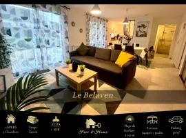Le Belaven, Neuf, Cosy, Terrasse, jardin, Kerfany Plage, 1 à 6 pers