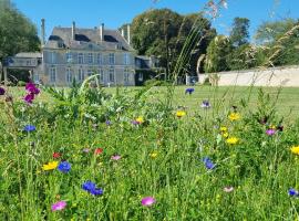 Chambres d'Hôtes Château de Martragny, hotell med parkeringsplass i Martragny