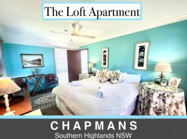 French Boutique Loft Apartment @Chapmans+breakfast, apartmán v destinaci Moss Vale