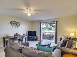 Airy Biloxi Condo with Patio Walk to Beach!