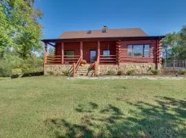 Cozy Log Cabin Getaway with Fire Pit and 3 Acres!