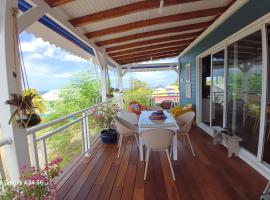 Les Gites Capra bungalow pomme curette, viešbutis mieste Bujantas