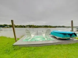 Homey Lakefront Escape with Boat Dock, Fire Pit