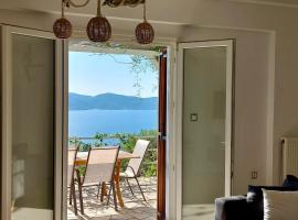 Villa Tramonto, viešbutis mieste Lévki, netoliese – Agios Ioannis paplūdimys