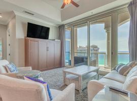 Pensacola Beach Penthouse with View and Pool Access!, hotel Pensacola Beachben