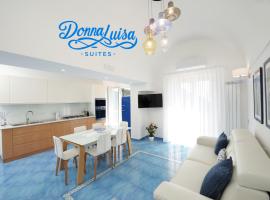 Donna Luisa Suites 19 Amalfi view - free parking, hótel með bílastæði í Pontone