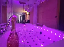CHMIELNA PRESTIGE HOME SPA apartments with luxury JACUZZI, SAUNA, MASSAGE CHAIR, COLOR THERAPY SALT FOREST AND HIMALAYAN SALT WALL and option of Prosecco!