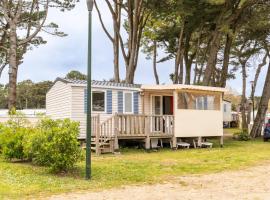 Mobil-home - Quiberon - vue sur mer、キブロンのグランピング施設