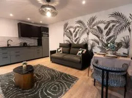 Rez de chausse dans une rue pavee 4 pers Nation