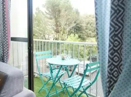 Studio au calme avec balcon Port Olona les Sables 4 personnes