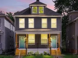 25 2 homes side by side downtown with fenced yard and hot tub