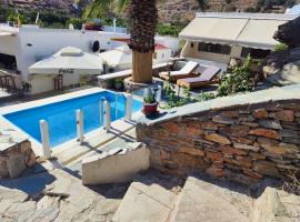 Omisu Apartments, hotel en Kithnos