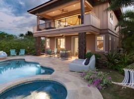 SEA GLASS Stunning 3BR KaMilo Home with Heated Pool and Best View, Strandhaus in Waikoloa