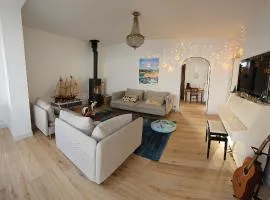 Deux maisons reunis par le jardin et sa cabine de plage, à 8min à pieds des plages et de l'océan