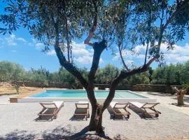 Seaview and Olives Panorama Villa Joyanna in Mani