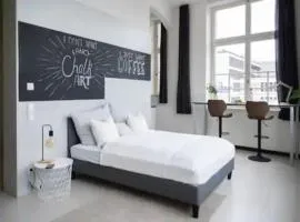 Zentral Parkplatz Küche Fitnessraum