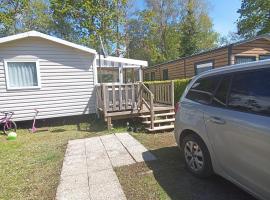 mobil home 3 chambres 152, camping en Pont-Aven