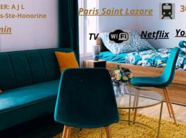 le mini panoramique vue sur seine arrivée autonome, self catering accommodation in Conflans-Sainte-Honorine