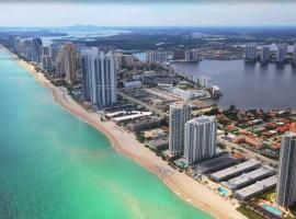 Oceanview Comfort Stay Sunny Isles Apt, viešnagės vieta mieste Aventūra