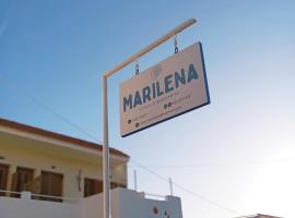 Marilena: Skala Eresou şehrinde bir konukevi