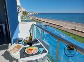 LMHA12, Marazul, Modern 2 bedroom 2 bathroom apartment with sea views in La Manga，位于穆尔西亚的酒店