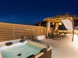 Bliss Luxury Suites, hotel di Lindos