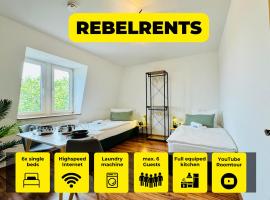 RebelRents - 6P Apartment, Modern, stylisch und zentral!, hotel in Zeitz