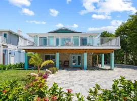 Heated Pool Home steps to the beach