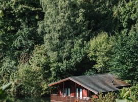 Herons Lake Retreat Lodges、Caerwysのリゾート