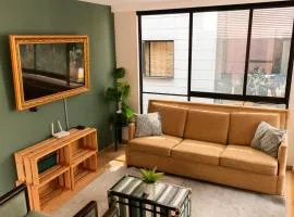 Moderno Departamento con terraza pegado a la condesa