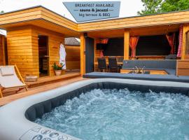 House "HISCA" With Private Terrace, BBQ, Fireplace, Sauna, Hot Tub, apartmán v destinaci Mozirje