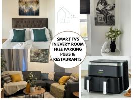 Comfortable & Spacious 3BR Home, Near Local Pubs & Fast M42-M5 Access, hótel í Smethwick