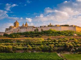 'Notabile' - Private Townhouse in Mdina, mökki kohteessa Mdina