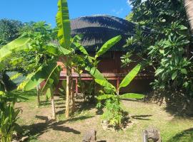 La Pirogue chez l'Happy qui chante, guest house in Haapiti