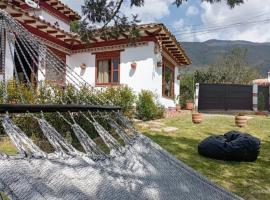 TerraZen Cabaña Privada, vikendica u gradu 'Villa de Leyva'