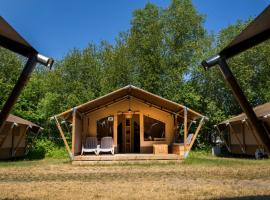 Safaritent de Windroos, loc de glamping din Kamperland