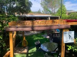 mobile home dans un coin de paradis