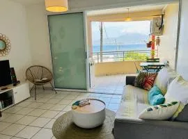 EDEN-F2 calme,terrasse,vue, plage