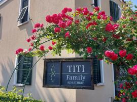 Titi Family Apartman, παραλιακή κατοικία σε Bük