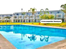 Casa de las Palmas tu destino en Morelos, hotel con parcheggio ad Alpuyeca