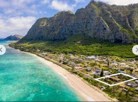 Tropical Paradise…pristine sandy beaches and clear blue water, hotel sa Waimanalo