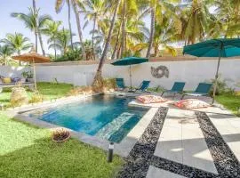Villa Nauraa - 5ch - piscine - proche plage.