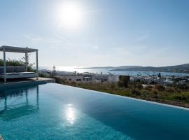 Orasea Villa with private pool, beach rental in Parikia