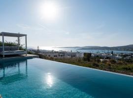 Orasea Villa with private pool, holiday home in Parikia