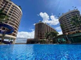 Private and Stylish Retreat Haven - Luxurious Pool and Gym by SYM B633，金邊的自炊式住宿